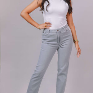 Petite Slim Fit Jeans - Light Grey